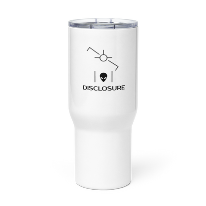 Disclosure Travel Mug with Handle