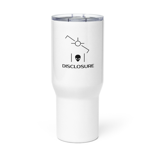 Disclosure Travel Mug with Handle